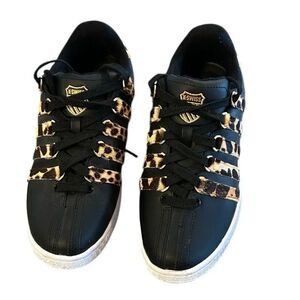 Rare K-Swiss X Ben Baller Limited Edition Black and Pony Hair Leather Sneakers